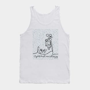 Love Ophthalmology line Brafdesign Tank Top